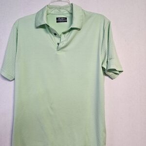 MENS GREEN BEN HOGAN GOLF SHIRT SIZE SMALL